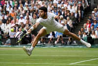 <i class="tbold">wimbledon</i> 2023 final: Carlos Alcaraz beats defending champion Novak Djokovic to win maiden title, see pictures