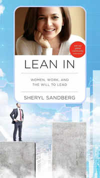 ​'Lean In' by <i class="tbold">sheryl sandberg</i>