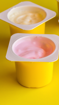 ​Low-fat flavored yogurt​
