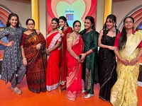 'Khelna <i class="tbold">bari</i>' actresses Aratrika Maity, Ashmita Chakraborty, Indrani Bhattacharyya, Piyali Sasmal and their mommies to appear on Didi No. 1’s special episode; pics