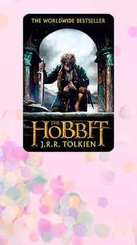 'The <i class="tbold">hobbit</i>' by J.R.R. Tolkein