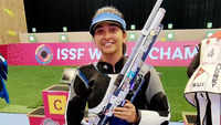 Bengal's Mehuli Ghosh clinches gold in 37th National Games - Times of India