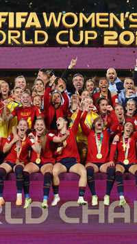 Spain tame England to win <i class="tbold">women's World Cup</i> for first time