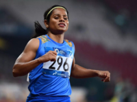 ​<i class="tbold">dutee chand</i> was diagnosed with stage 1 cancer​