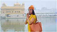 Mahima Gupta shows her curves in an orange lingerie