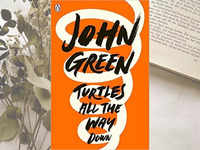 'Turtles All The Way <i class="tbold">down</i>' by John Green