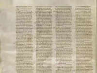 'Codex Sinaiticus' (Sinai <i class="tbold">bible</i>) – c. 330 – 360 AD