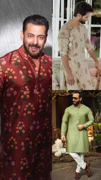 Shahid Kapoor, Saif Ali Khan, Salman Khan: Kurta look inspiration to take from B-town boys this festive season