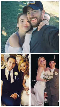 Chris-<i class="tbold">alba</i>, Joe-Sophie, Angelina-Brad: 9 Secret Weddings of Hollywood