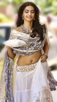 Sonam Kapoor's eclectic lehenga in "Aisha" (2010)