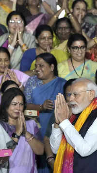 Honor of meeting our dynamic women MPs said PM Modi