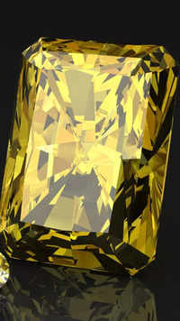 ​This semi-precious yellow stone is said to bring in good luck, wealth