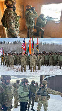 ​Indian, <i class="tbold">us army</i> snipers carry out joint training in Alaska