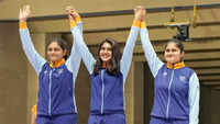 Bengal's Mehuli Ghosh clinches gold in 37th National Games - Times of India