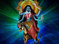 <i class="tbold">saptami</i> - Kalaratri's mysterious grey