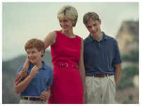 ​Diana's last holiday with William and Harry​