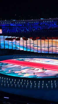 ​Para <i class="tbold">asian games 2023</i>: Indian contingent shines at the opening ceremony