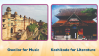 ​​Gwalior and Kozhikode have joined the Unesco Creative Cities Network​