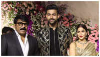 ​<i class="tbold">megastar chiranjeevi</i> arrived in a style​