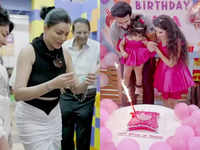 Here’s what bua Sushmita Sen gifted little Ziana on her 2nd birthday; Charu Asopa shows her gifts too