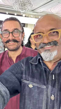 Bollywood star Aamir Khan and cinematographer Ravi K Chandran