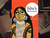 ​‘Sita’s Ramayana’ by Samhita Arni and illustrated by Moyna <i class="tbold">chitrakar</i>
