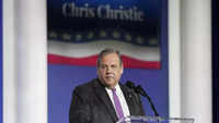 Christie's Focus on <i class="tbold">new hampshire</i> Primary and Criticism of Trump