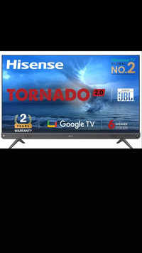 Hisense 126 cm (50 inches) Tornado 2.0 Series 4K Ultra HD Smart LED Google TV