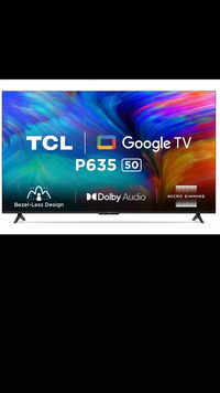 TCL 126 cm (50 inches) Bezel-Less Series 4K Ultra HD Smart LED Google TV