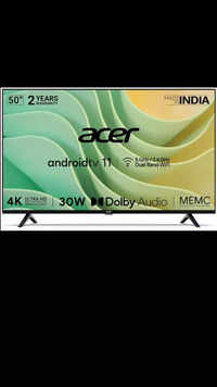 Acer 127 cm (50 inches) I Series 4K Ultra HD Android Smart LED TV
