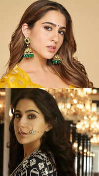 Bhai Dooj 2023: Sara Ali Khan's makeup looks perfect to go with ethnic wear