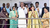 <i class="tbold">cm baghel</i> voted in Patan constituency