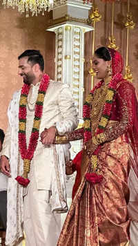 Karthika Nair and Rohit Menon get married