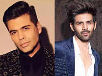 A timeline of Karan Johar and Kartik Aaryan's relationship - from the fallout over 'Dostana 2' to coming on board for a new film