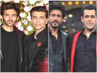 Kartik Aaryan-Karan Johar to Shah Rukh Khan-Salman Khan, here is how Bollywood celebs eventually buried the hatchet