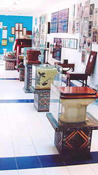 <i class="tbold">sulabh international</i> Museum of Toilets: Established in 1992