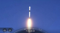 Launched by a SpaceX rocket