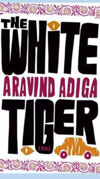 <i class="tbold">the white tiger</i> by Arvind Adiga