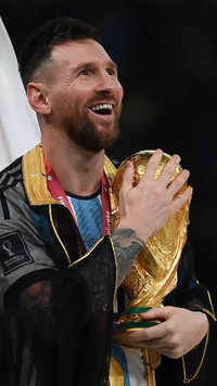 <i class="tbold">Lionel Messi</i> named Time's 'Athlete of the Year'