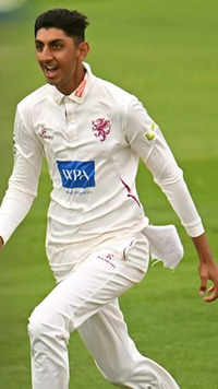 20-year-old Bashir plays for Somerset