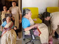​Prashant Damle's Mother, <i class="tbold">vijaya</i> Damle​