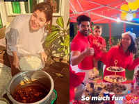Debina Bonnerjee cooks biryani, makes healthy <i class="tbold">keto</i> cakes and desserts; puts up a food stall at a Christmas party