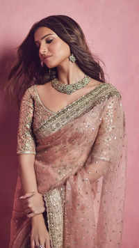 Pretty In Pink Saree