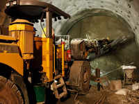 USBRL project: Extensive tunnel work