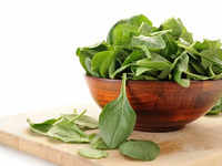 Spinach is abundantly available in winter season