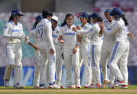 Debutants shine for India