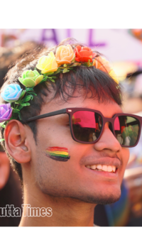 Glimpses from South Asia's oldest <i class="tbold">pride walk</i> - Kolkata <i class="tbold">pride walk</i> 2023​