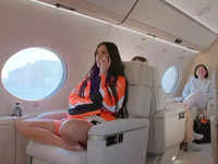 Kim Kardashian’s Gulfstream G650<i class="tbold">er</i> - $150 million