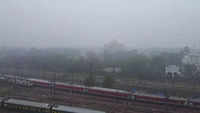 Several trains running late due to fog
