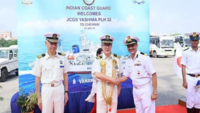 Joint exercise commences after Japan Coast Guard's arrival in Chennai